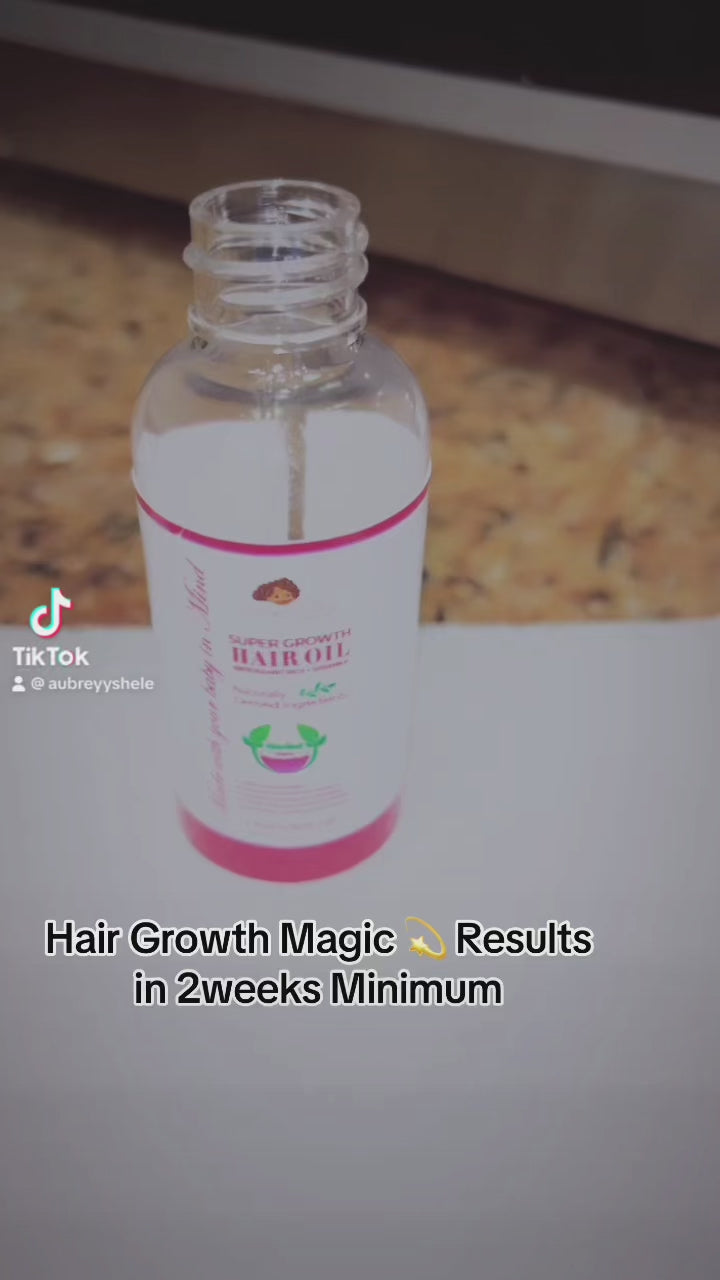 1oz Super Hair Growth Oil Bundle