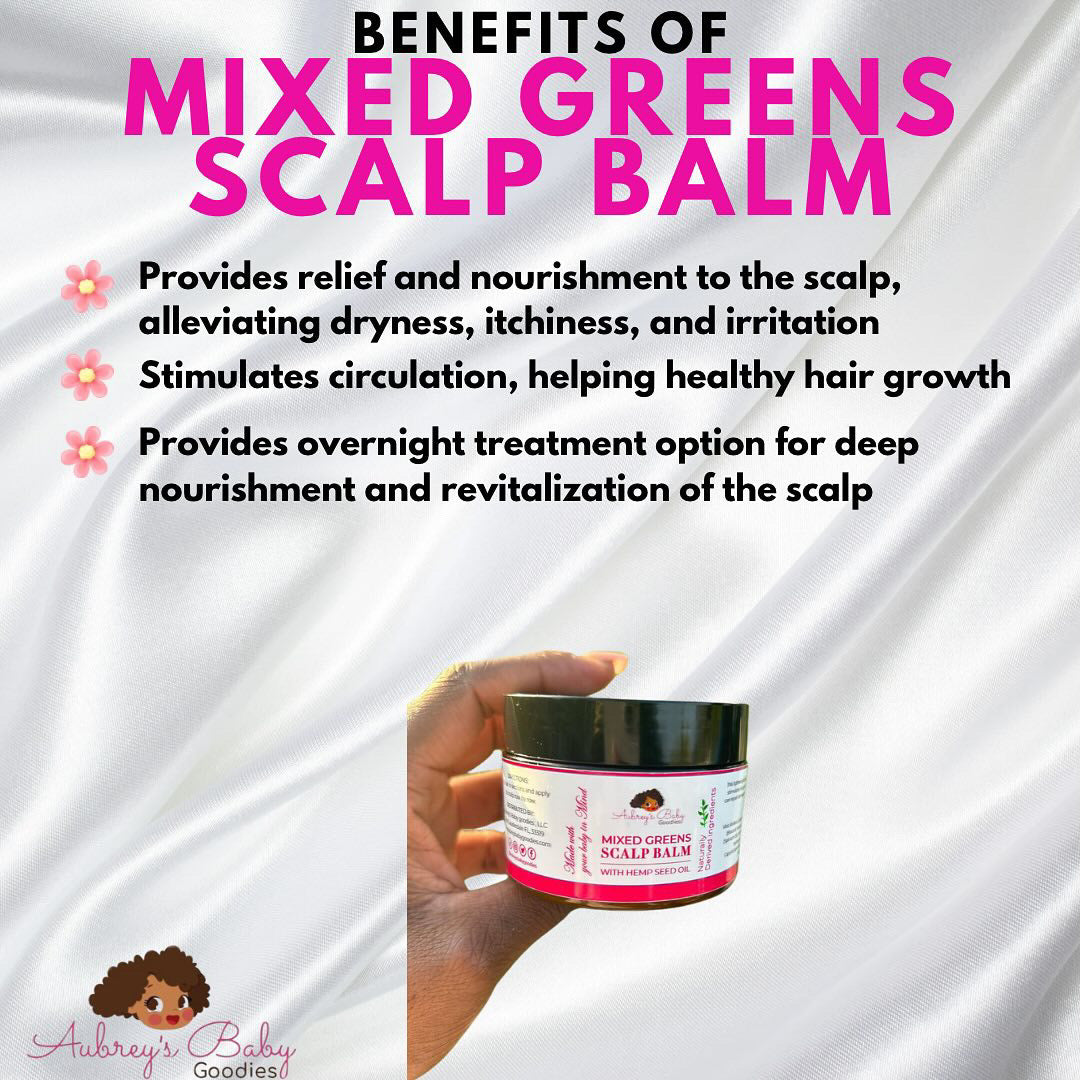 Nourish & Revitalize: Mixed Greens Scalp Balm