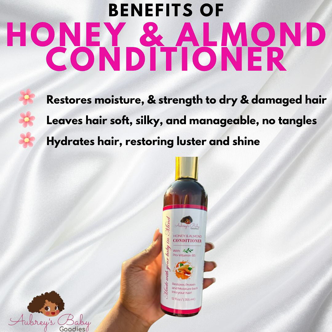 Nourish and Repair: Honey and Almond Conditioner