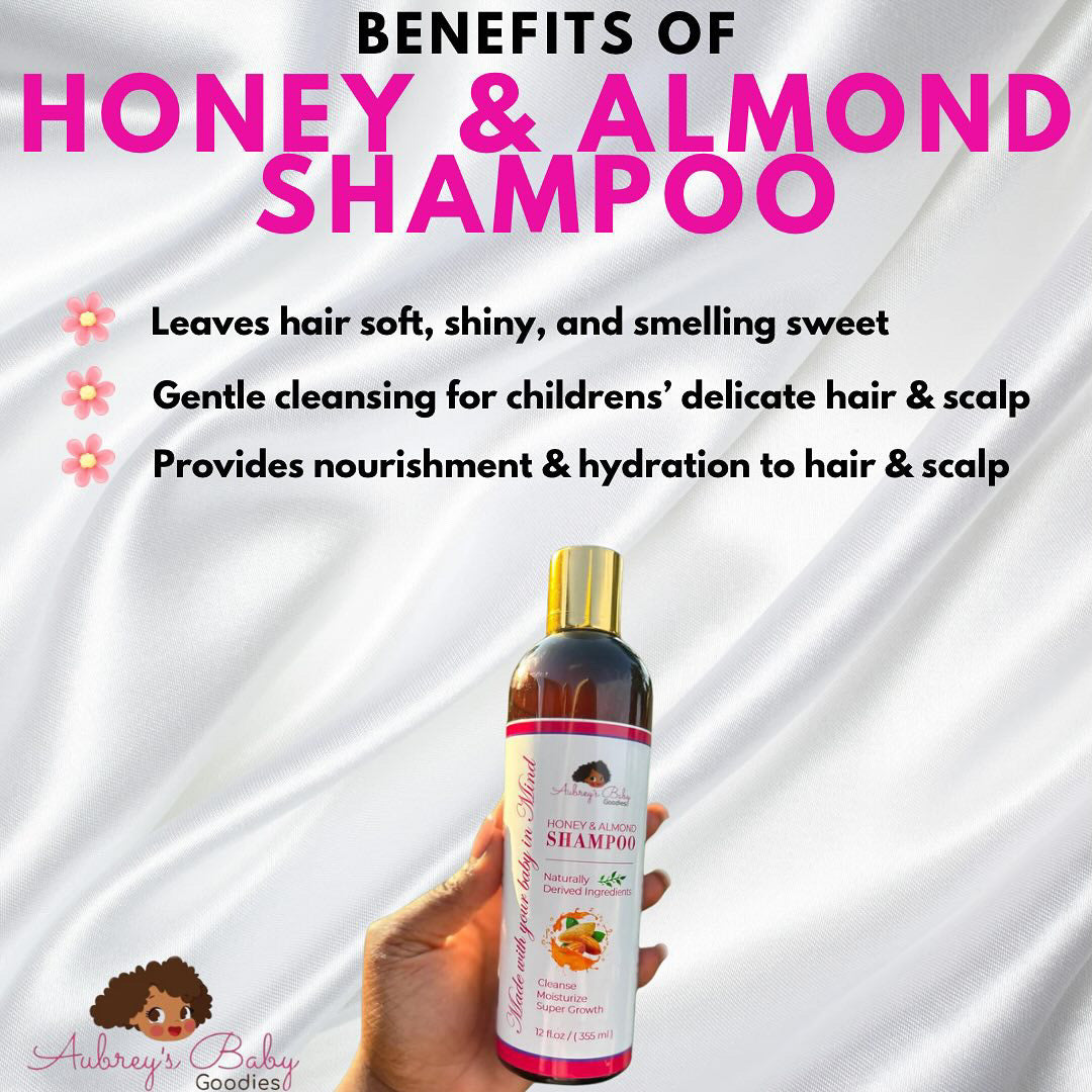 Ultimate Hair Care Duo: Honey & Almond Shampoo + Conditioner Bundle