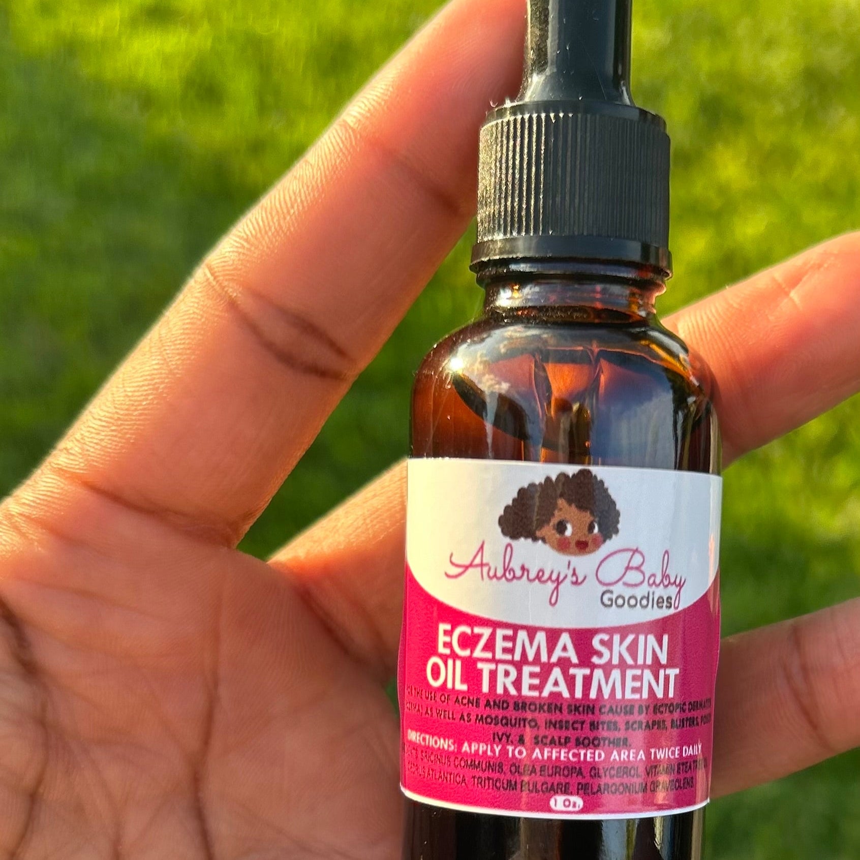 Nourishing Eczema Skin Oil for Gentle Relief