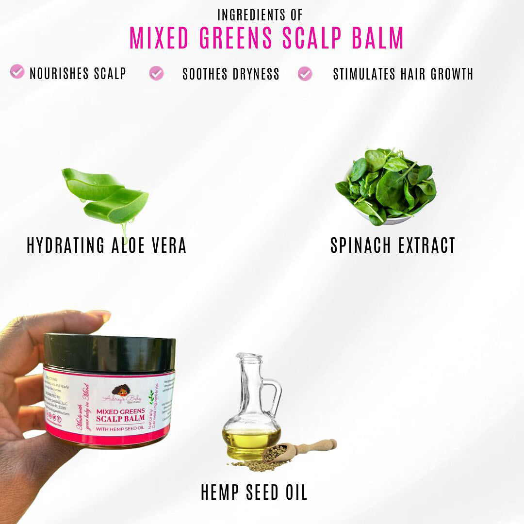 Nourish & Revitalize: Mixed Greens Scalp Balm