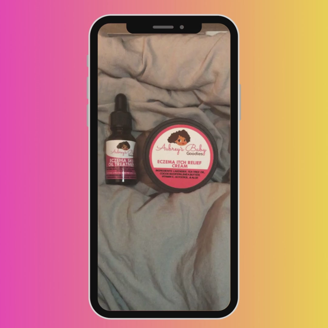 Nourishing Eczema Skin Oil for Gentle Relief