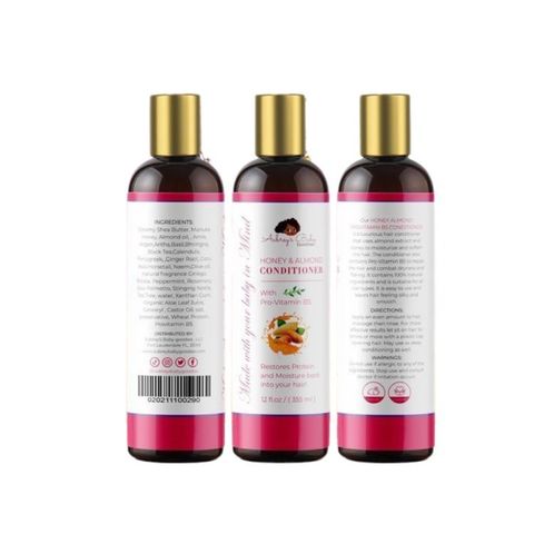 Nourish and Repair: Honey and Almond Conditioner