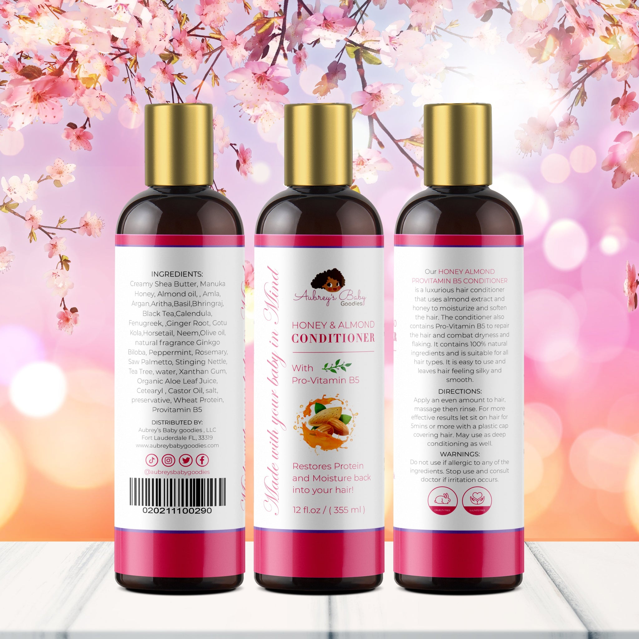 Nourish and Repair: Honey and Almond Conditioner